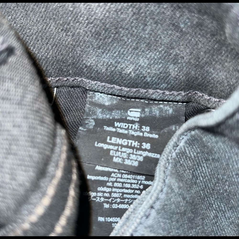 Dark gray G-Star Jeans - Picture 2 of 2